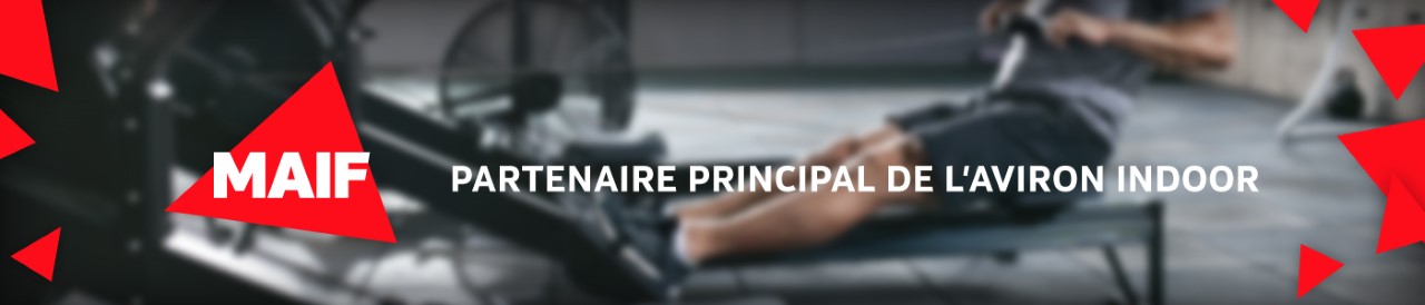 MAIF - Partenaire principal de l'Aviron indoor